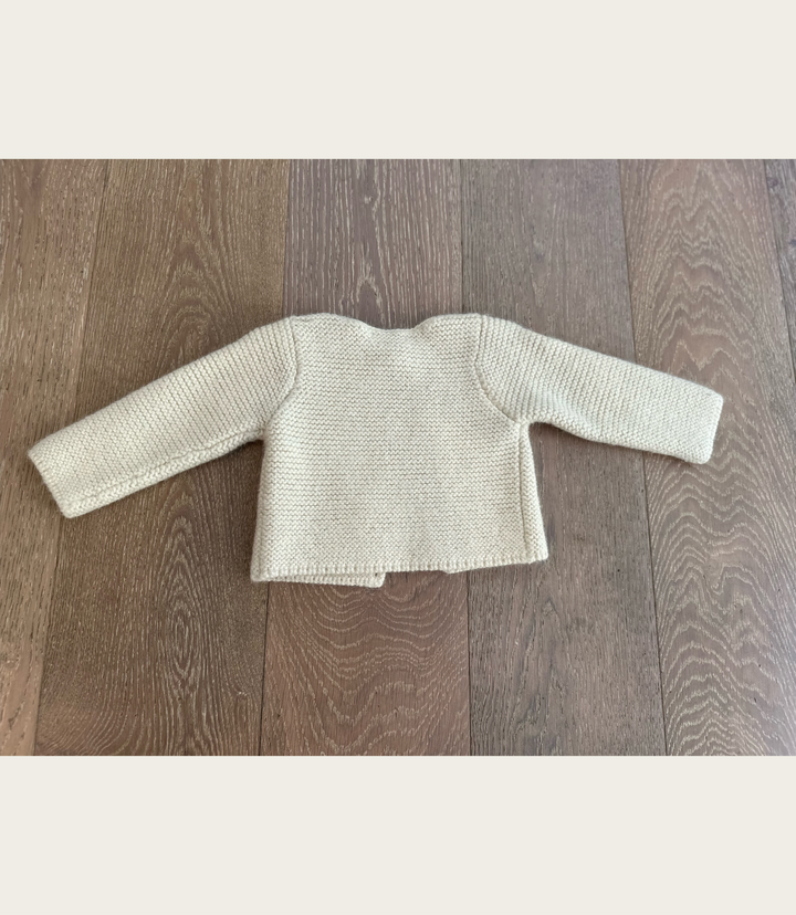 Bonpoint Alpaca Cream Cardigan (18 Months)